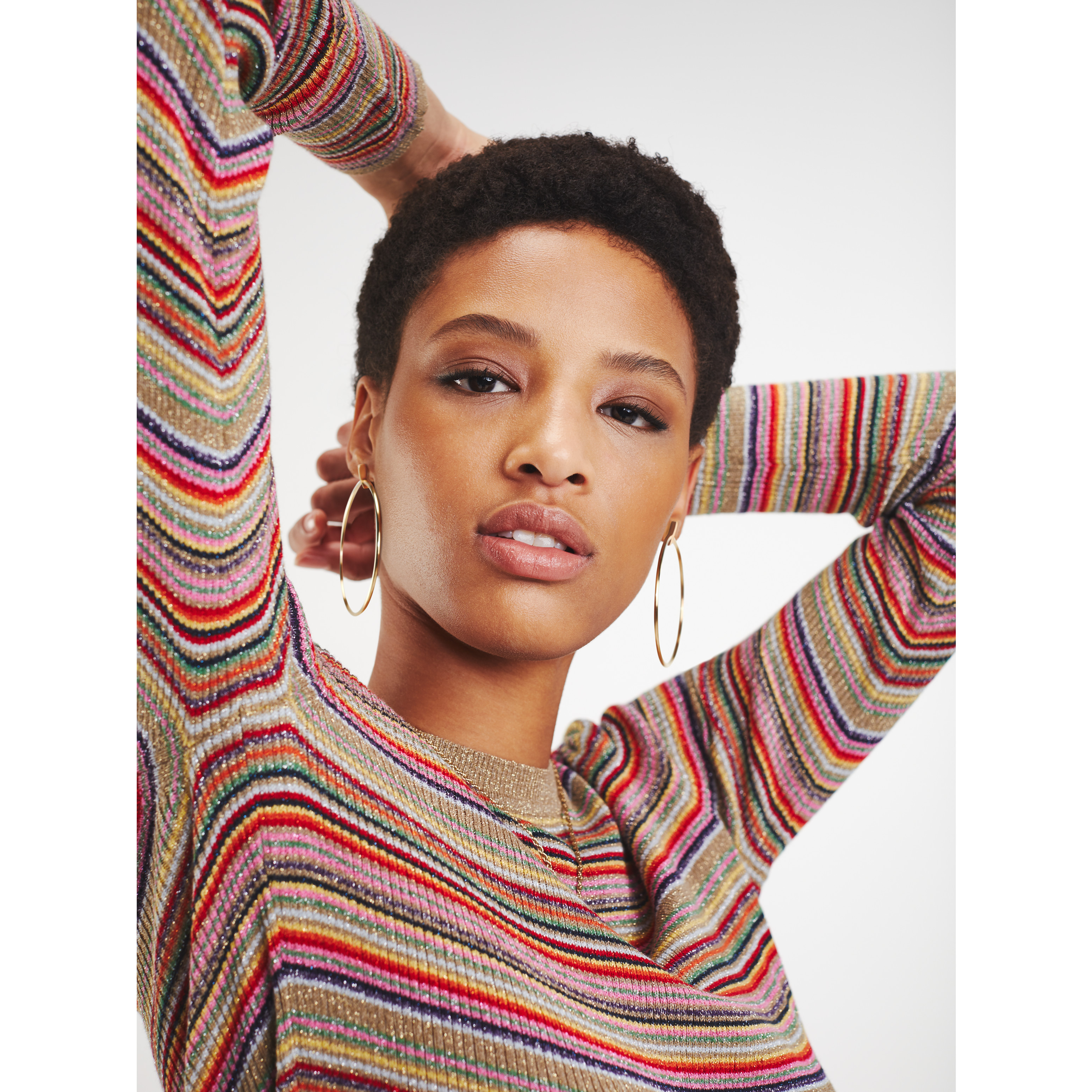 Zendaya Stripe Jumper | Knitwear | Tommy Hilfiger