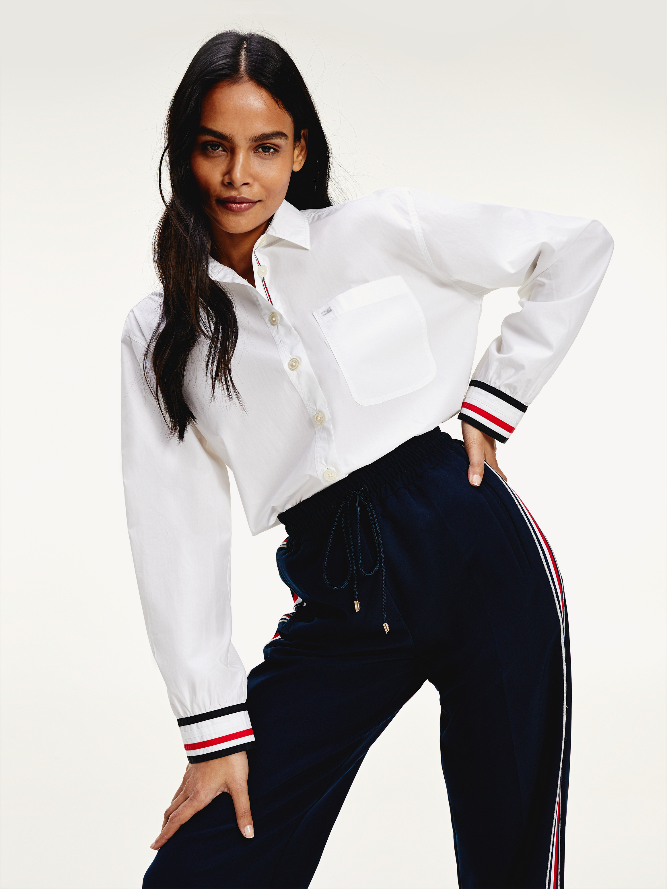 tommy icons relaxed fit shirt