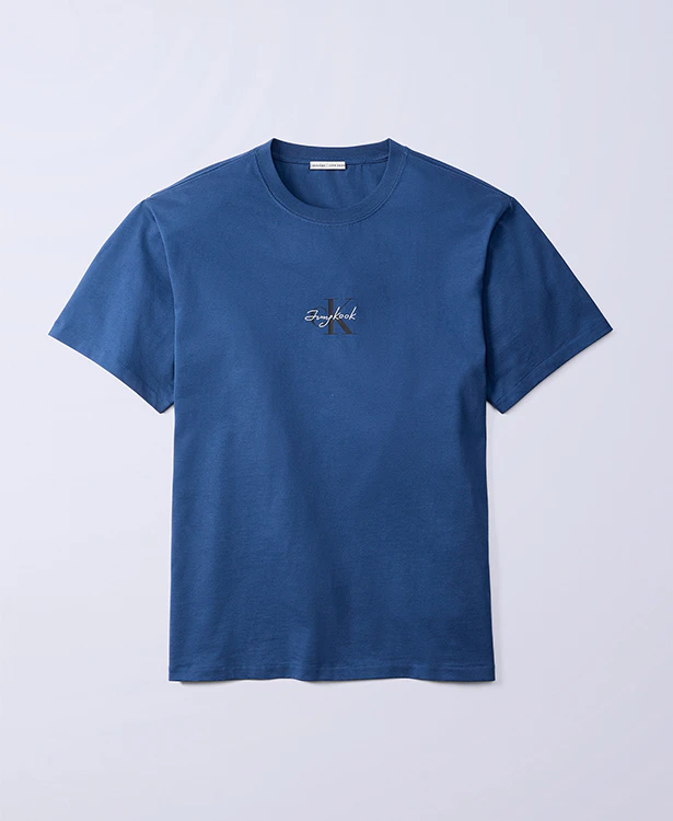 CKJK Blue Monologo T-Shirt