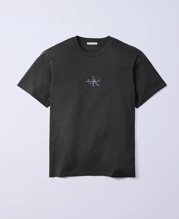 CKJK Black Monologo T-Shirt