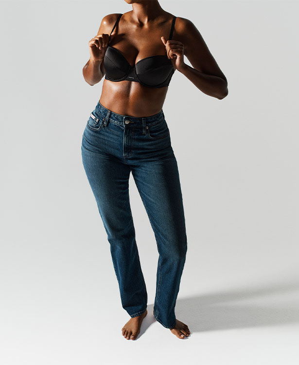High Rise Straight Size 28