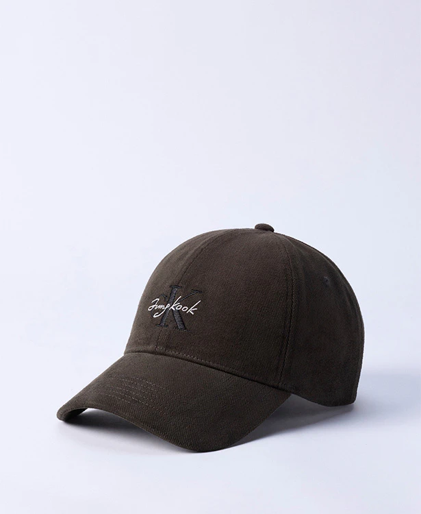 CKJK Dark Washed Brown Baseball Cap