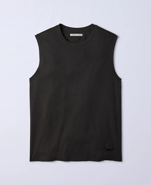 CKJK Black Muscle Tank Top